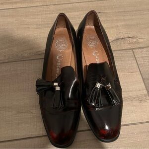 Jeffrey Campbell Finch Tassel Oxford Leather Flats Loafers Size 8.5